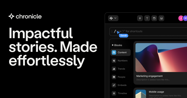Chronicle - Website Design Preview
