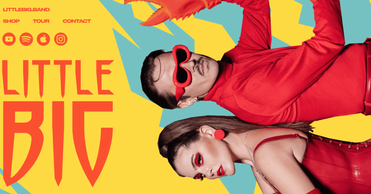 Little Big - Website Design Preview