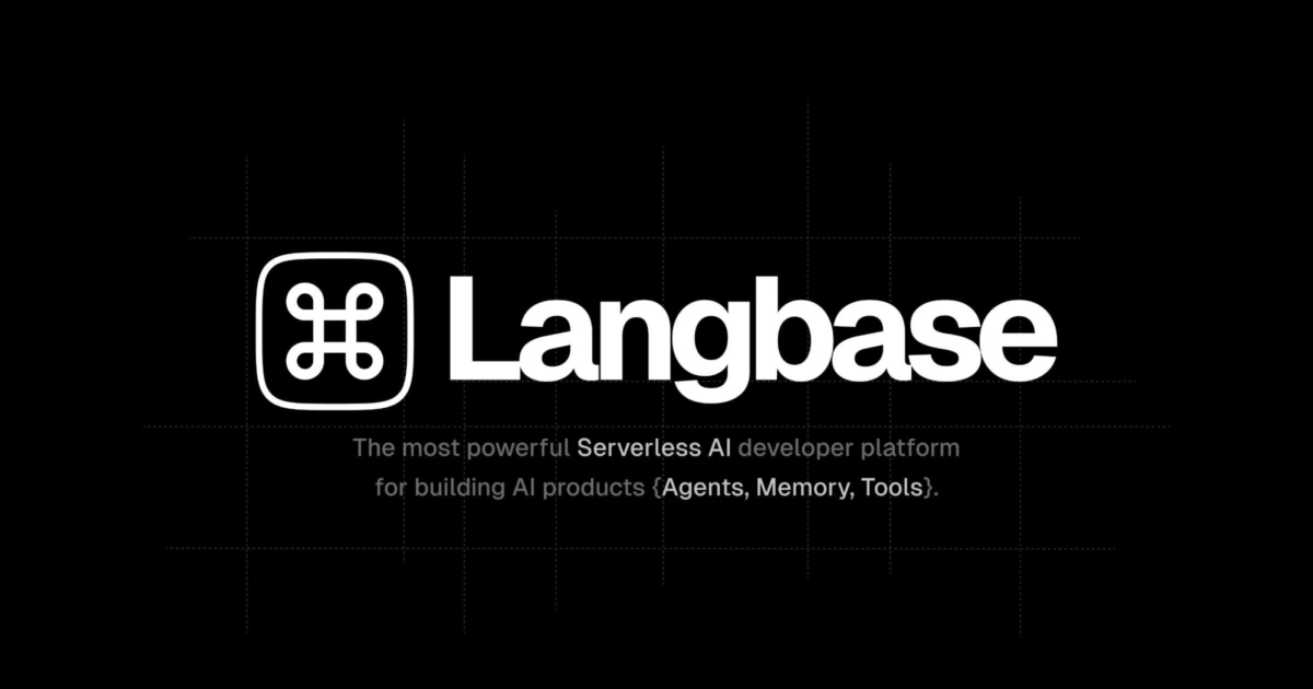⌘ Langbase - Website Design Preview